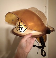 Cairns & Brothers 662C Metro Fire Helmet w/shield - Assistant Chief VINTAGE TX picture