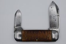 Vintage HIBBARD SPENCER BARTLETT & Co. 2 blade Sunfish/Elephant Toenail Knife picture