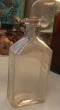 ANTIQUE A.S. HINDS CO HONEY AND ALMOND CREAM PORTLAND ME Tooled Cork Top Bottle picture