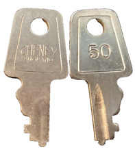 2 CHANEY # 50  KEYS FOR SUITCASE LUGGAGE BRIEFCASE picture