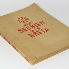 Serbia to Crete Greece WW2 12th Army Balkan Campaign Book /w dozens of photos picture