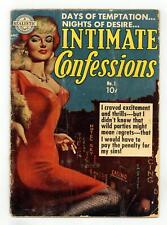 Intimate Confessions #1 GD 2.0 RESTORED 1951 picture