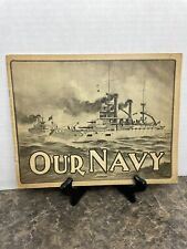 c1905 Our Navy Rare USA Military Navy Photographs L.H. Nelson Company picture