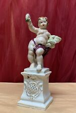 Vintage Late 40’s To 1950’s Detailed Cherub Statuette Made In Occupied Japan picture