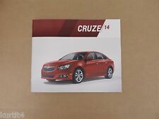 2014 Chevrolet Chevy Cruze LS LT LTZ ECO sales brochure dealer literature 32 pg picture