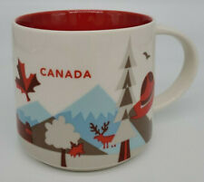 STARBUCKS Mug 2015 Canada 14oz Coffee Cup You Are Here Series Collectable EUC picture