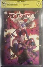 Harley Quinn #75 CBCS Verified Signature 9.8 Warren Louw Punchline Variant Cover picture