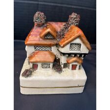 Antique Mid-19thC Staffordshire Country House Bank Money Box picture
