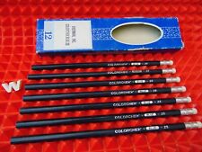 7 Vintage Eastman Inc Colorchek BLUE 25 Pencils Made in USA New & Sealed picture