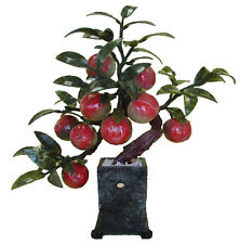 Big Chinese Jade Stone Peach Plant Tree picture