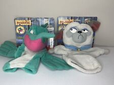 NEW Walt Disney MATTEL Pocahontas Puppet LOT - Flit Bird And Percy Dog NWT picture