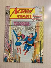 ACTION COMICS 285 FN 1962 IST EVER SUPERGIRL PRECIOUS 12TH LEGION JFK & JACKIE picture