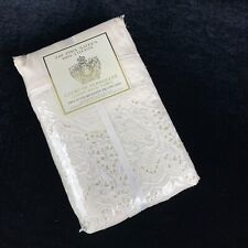 New w Tag Court Versailles Coronation White Queen Size Pillowcases Excellent picture
