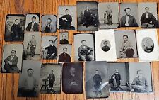 23 Tintype Photos Young BOYS Children Portraits 1800's Period Dress picture