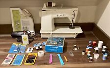 Vintage Singer Sewing Machine LOT - Model 648 - Comes W/ Accessories (see Pics) picture