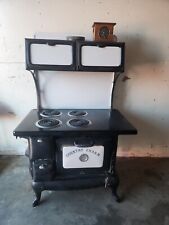Country charm electric cast iron vintage antique oven /  stove picture