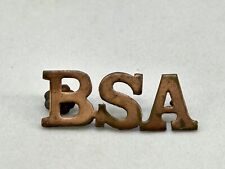Rare Antique Circa 1910's Boy Scouts of America (BSA) Leader Collar Insignia picture
