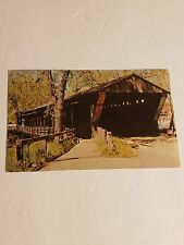 Ohio Lattice Trumbull County Bridge Postcard #47 picture