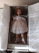 Danbury Mint The Shirley Temple Ballerina Porcelain Collector Doll picture