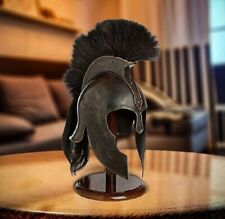 Greek Achilles Spartan Helmet Movie King Leonidas Medieval Roman Liner picture