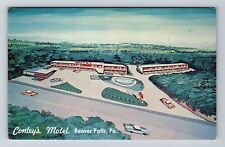 Beaver Falls PA-Pennsylvania, Conley's Motel, Vintage Postcard picture
