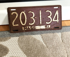 Vintage 1951 Mass License Plate - 50's Massachusetts picture