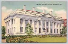 Washington DC, American Red Cross Building, Vintage Postcard picture