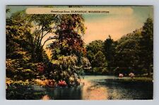 Elberton WA-Washington, General Greetings, River View c1946 Vintage Postcard picture