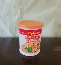 Vintage Fisher Price Fun With Food Alphabet Soup Container  Lid & ABC picture