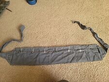 WWI Era Turkish Army Cloth Bandolier for 8mm Mauser Rifle - Gray picture