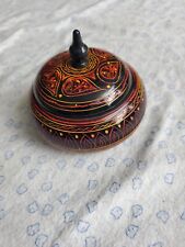 Wooden Handcrafted Small Powder Box New picture