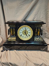 Restored Antique E. N. Welch Sessions Mantel Clock circa 1890s Original Movement picture