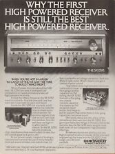 1977 Pioneer Home Stereos - SX1250 Receiver -