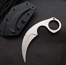 Karambit Fixed Blade Tactical Knife Hunting Camping Doug Marcaida  knife Sheath picture