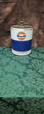 Vintage Gulf Five Gallon Harmony Oil Can picture