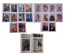 2014 Marvel Universe & 75th Anniversary RUBY LOT 21 TOTAL CARDS INCL 1 PSA 10 picture