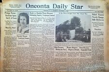Oneonta Daily Star December 3 1938 Popeye Dan Hill Duke Football  picture