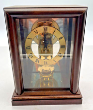 Vintage Hamilton Germany Skeleton Clock Quartz picture