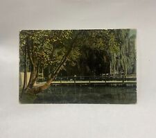 Willow Grove Pennsylvania - The Willows Water & Trees Vintage Antique Postcard picture