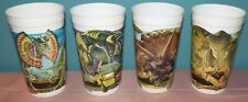 Lot Of 4 Jurassic Park McDonald's Dinosaur Collector Cups 1992 picture