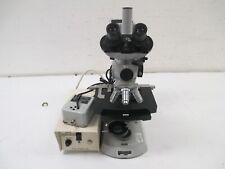 Zeiss Microscope w/ 4 objectives, Lamp House illuminator, and transformer picture