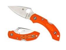 Spyderco DRAGONFLY 2 Knife Orange FRN Handle C28POR2 Plain Edge picture