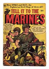 Tell It to the Marines #1 GD 2.0 1952 picture