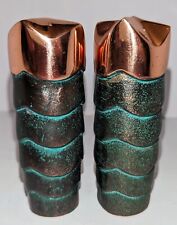 Nambe Copper Canyon Collection Salt & Pepper Shaker Set 5