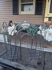Vintage MCM Chrome Magazine Rack (in the style of Willi Glaeser for TMP) picture