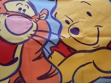 Vintage Disney Twin Sheet 3 Pc. Set Winnie Pooh & Tigger Fitted Flat Pillowcase  picture