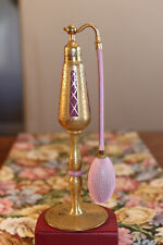 Rare Vintage 1920's Volupté Pink and Gold Perfume Atomizer picture