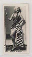 1938 Carreras Film Stars Series 2 Tobacco Marion Martin #42 7xr picture