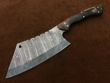 Custom Handmade Damascus Steel Professional Chef Knife,Meat Cleaver,BushCarft 9 picture