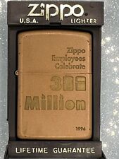 Vintage Zippo Employees Celebrate 300 Million Tan Matte Zippo Lighter picture